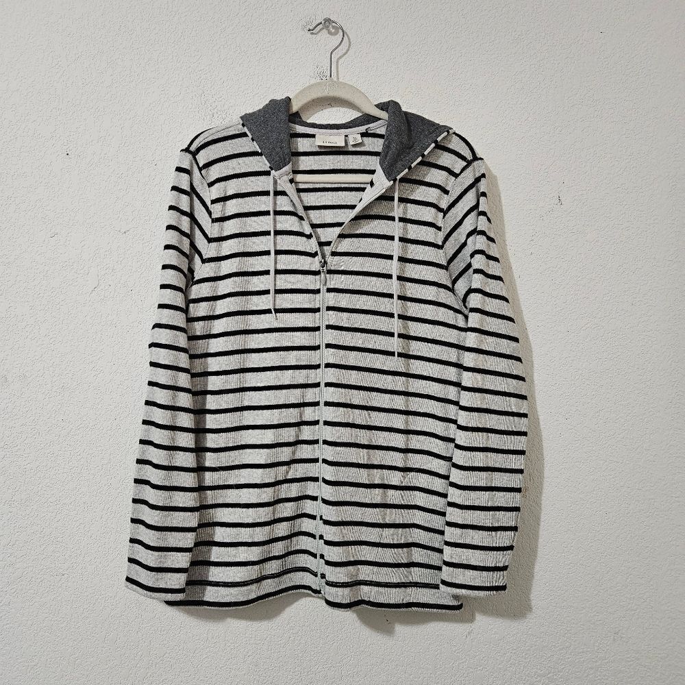 L.L. Bean 100% Cotton hooded sweater size XLarge